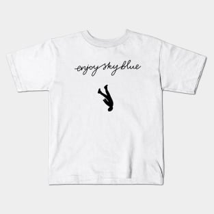 Enjoy Sky Blue Kids T-Shirt